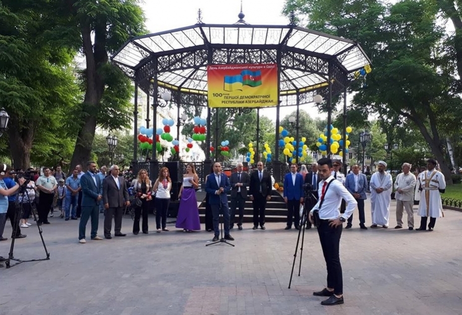В Одессе отмечено 100-летие образования Азербайджанской Демократической Республики