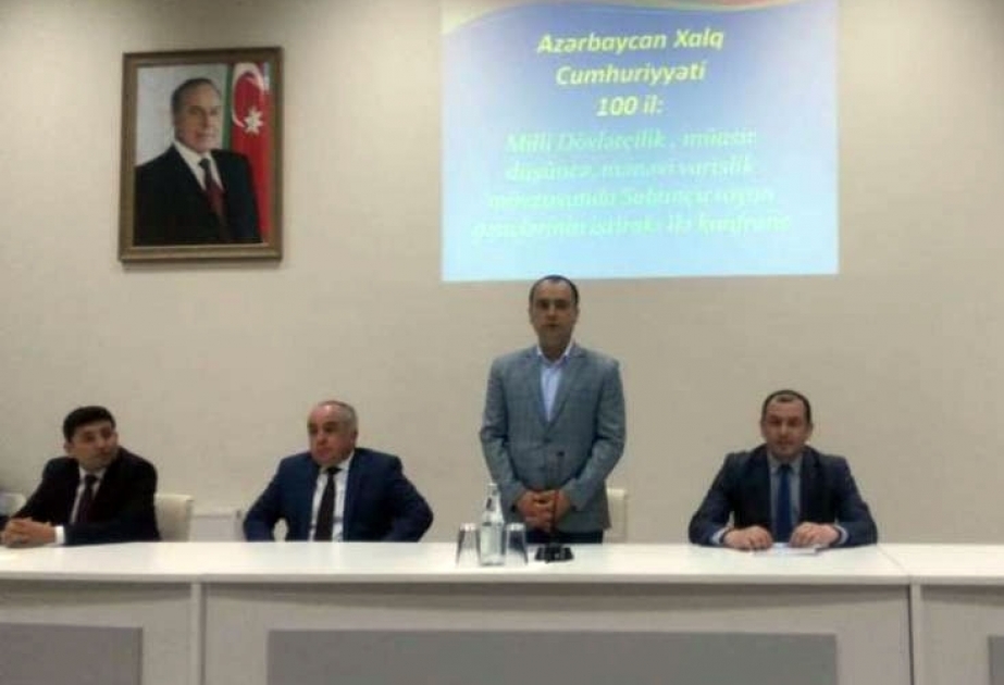 “Azərbaycan Xalq Cümhuriyyəti: milli dövlətçilik, müasir düşüncə, mənəvi varislik” mövzusunda tədbir keçirilib