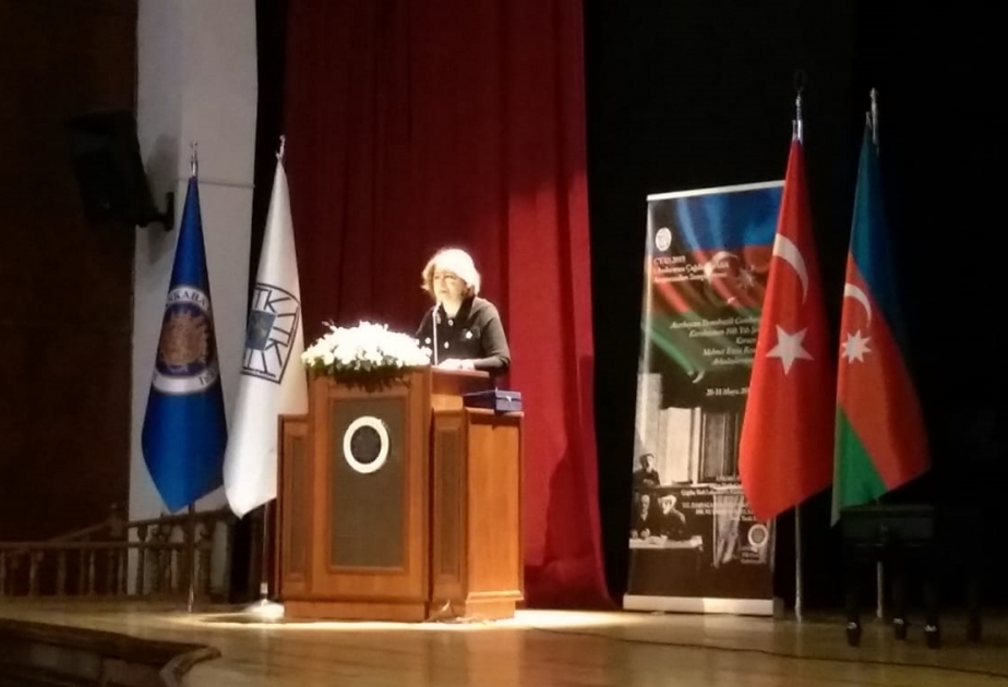Ankarada Azərbaycan Xalq Cümhuriyyətinin 100 illiyinə həsr olunan simpozium keçirilir VİDEO