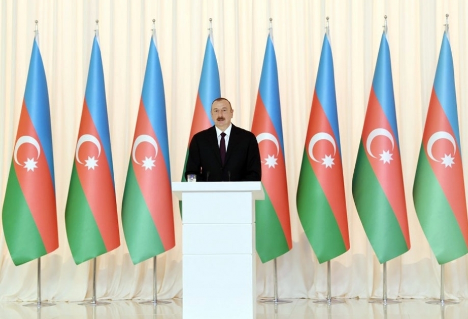 President Ilham Aliyev: The founding of Azerbaijan Democratic Republic is a historic event