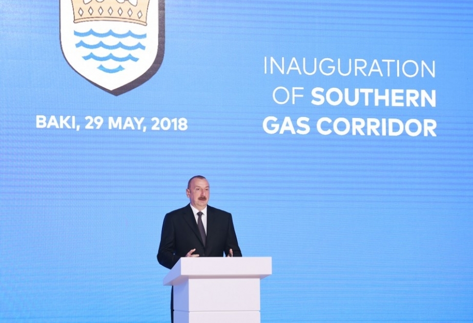 Azərbaycan Prezidenti: Cənub Qaz Dəhlizi Avropanın enerji təhlükəsizliyini yenidən tərtib edən layihədir