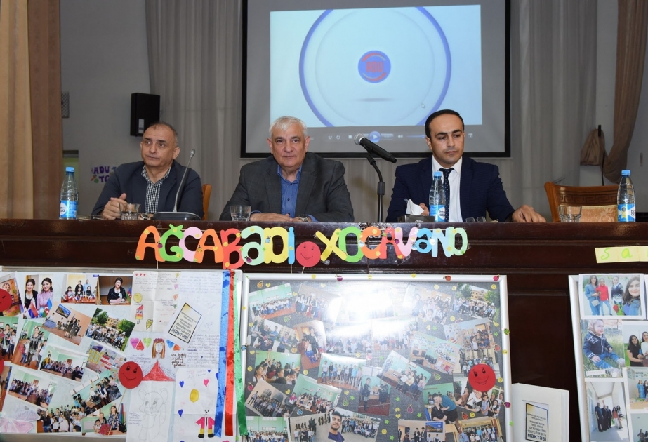 Azərbaycan Dillər Universitetinin tələbələri beş məcburi köçkün məktəbində pedaqoji təcrübə keçiblər