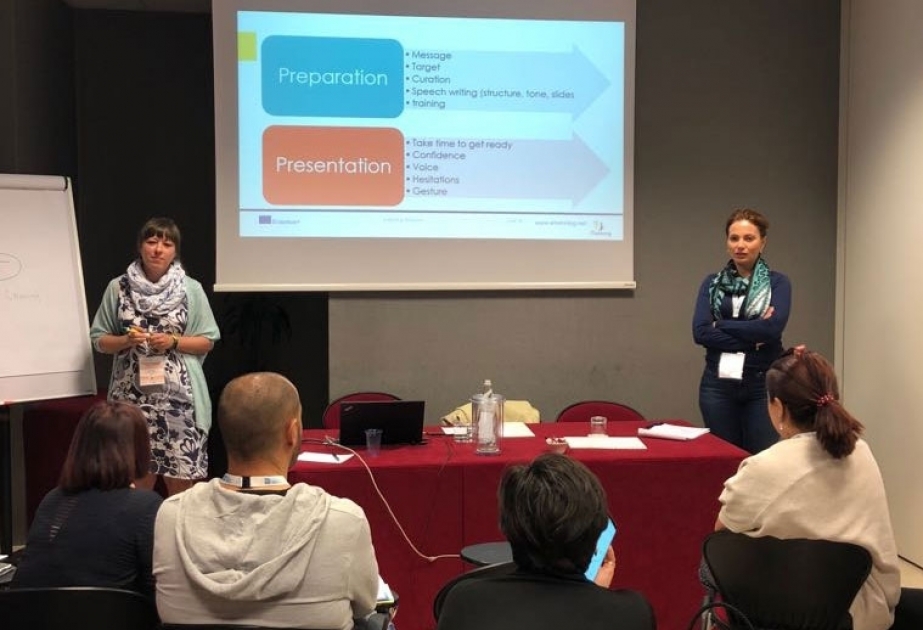 Azərbaycanın təhsil işçiləri “eTwinning Plus” layihəsi çərçivəsində keçirilən tədbirlərə qatılıblar