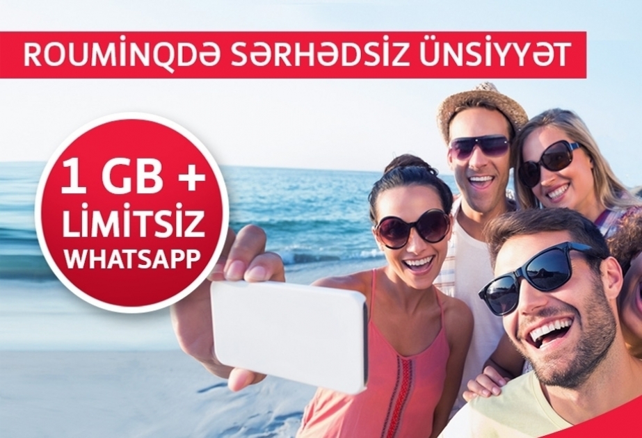 ®  WhatsApp в роуминге стал бесплатным благодаря Bakcell