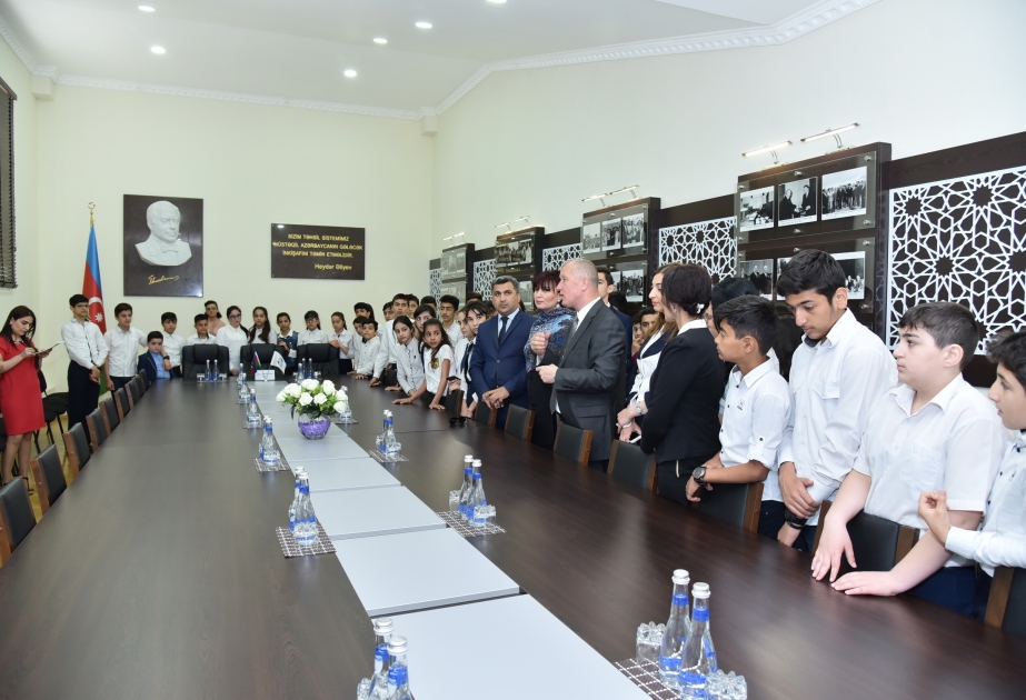 Bakı məktəbliləri Sumqayıt Dövlət Universitetində