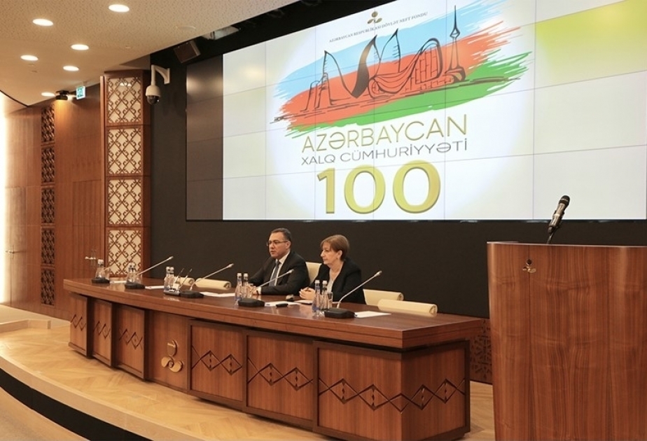 Dövlət Neft Fondunda Azərbaycan Xalq Cümhuriyyətinin 100 illiyi qeyd edilib