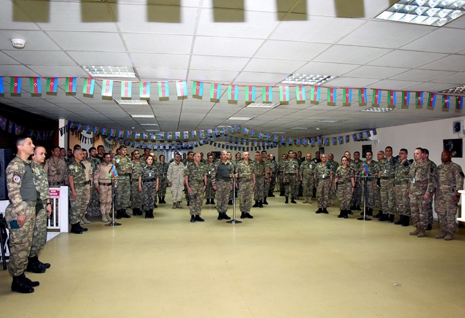 Azərbaycan Xalq Cümhuriyyətinin 100 illik yubileyi Əfqanıstandakı sülhməramlılar tərəfindən qeyd olunub