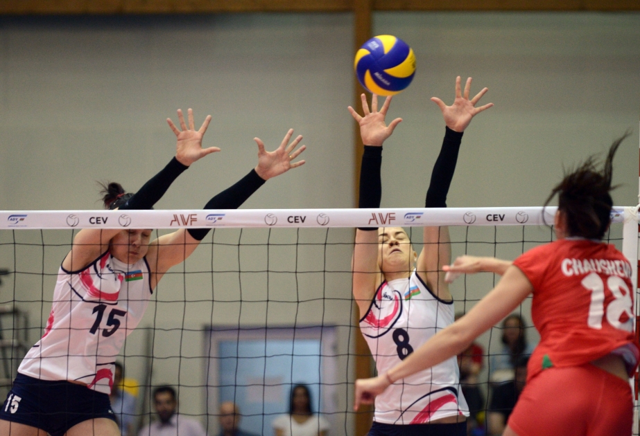 Azərbaycanın voleybolçu qızları Qızıl Avropa Liqasında növbəti qələbələrini qazanıblar