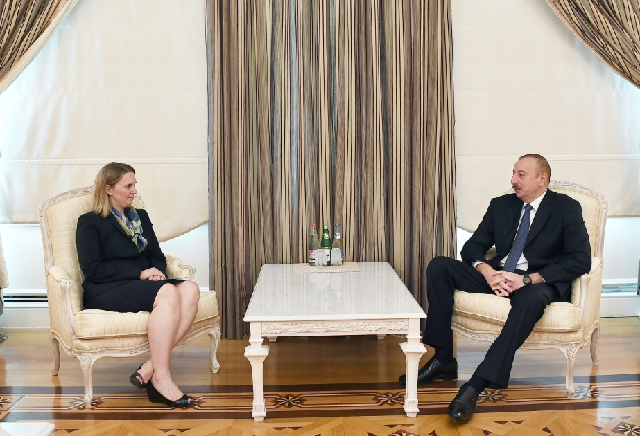 Президент Ильхам Алиев принял заместителя помощника государственного секретаря США по делам Европы и Евразии ОБНОВЛЕНО ВИДЕО