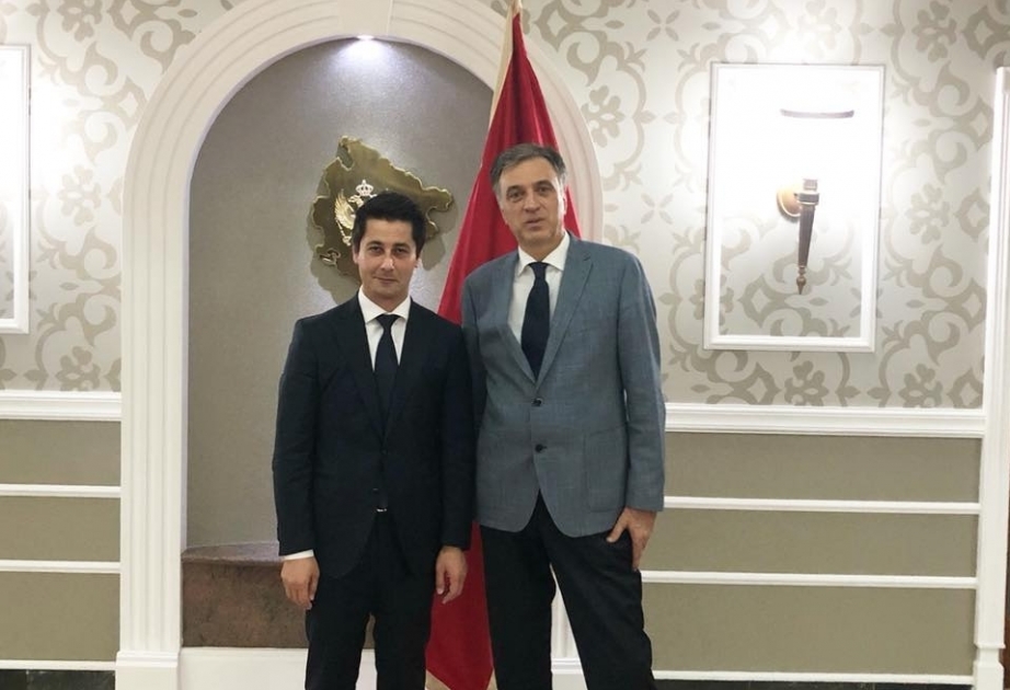 Monteneqro Prezidenti Nizami Gəncəvi Beynəlxalq Mərkəzinin baş katibini qəbul edib