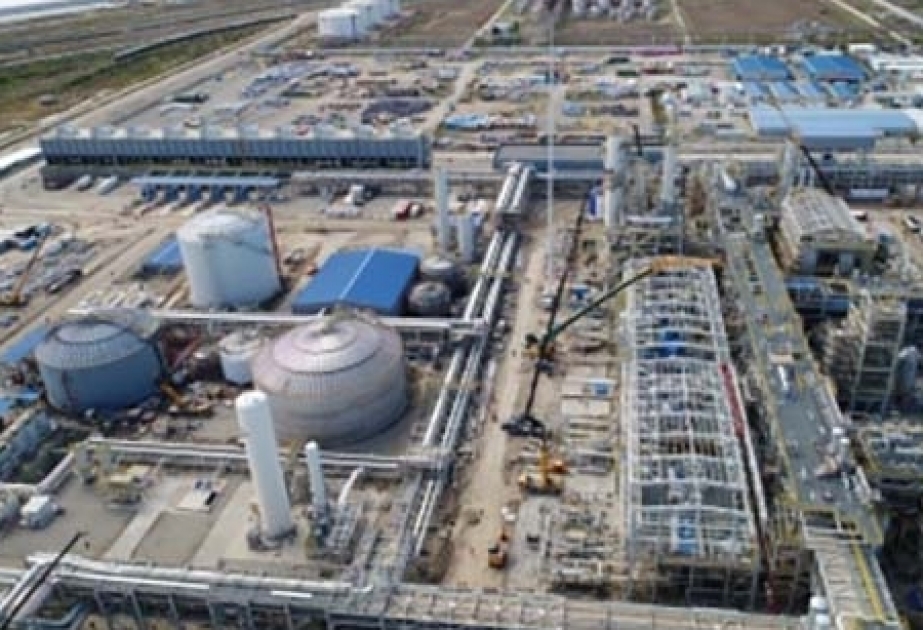 "SOCAR Karbamid" zavodunda işlərin 99,4 faizi başa çatıb