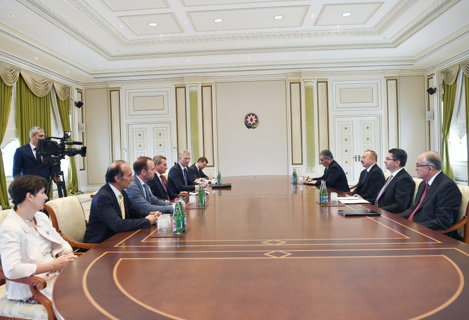 President Ilham Aliyev received European Commission delegation VIDEO