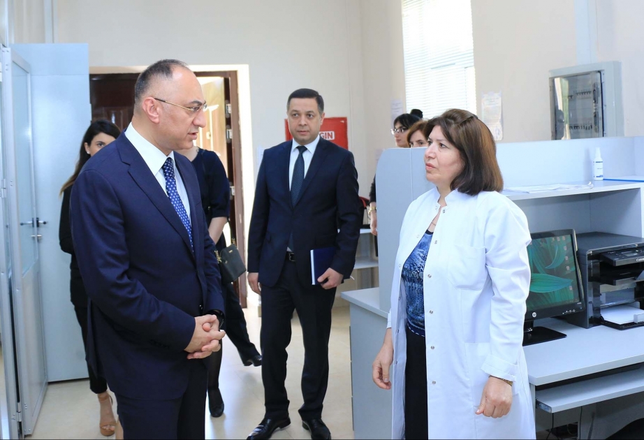 Qida Təhlükəsizliyi Agentliyinin sədri Sumqayıtda sınaq laboratoriyasının fəaliyyəti ilə tanış olub