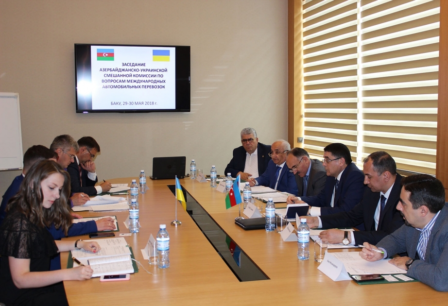 Beynəlxalq avtomobil əlaqələri sahəsində “Azərbaycan-Ukrayna Qarışıq Komissiyası”nın növbəti iclası keçirilib