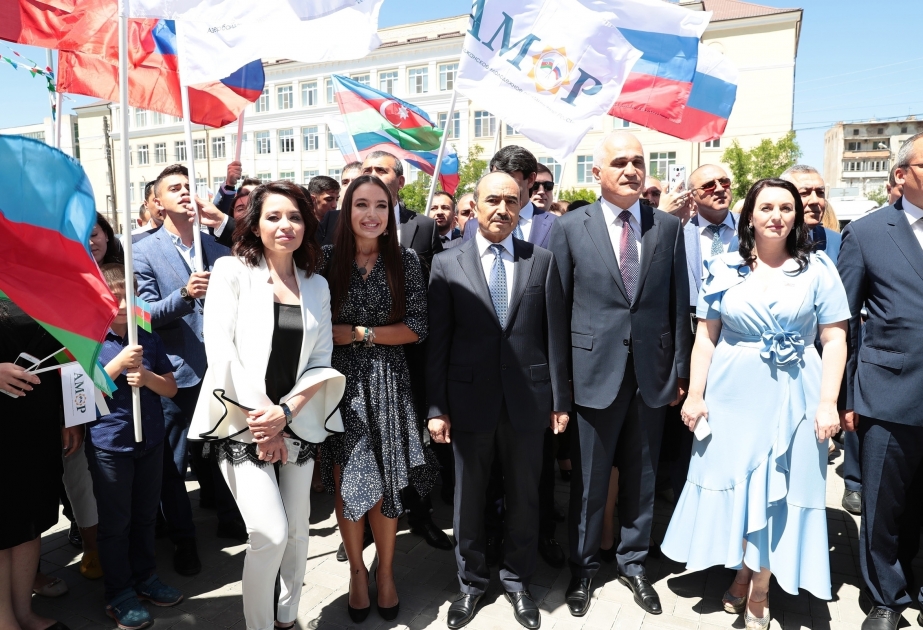 Inauguration du Centre d’affaires d’Azerbaïdjan à Astrakhan, en Russie