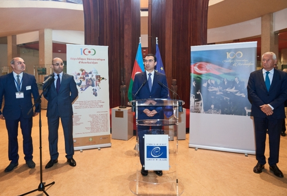 Azərbaycan Xalq Cümhuriyyətinin 100 illiyi Strasburqda qeyd olunub