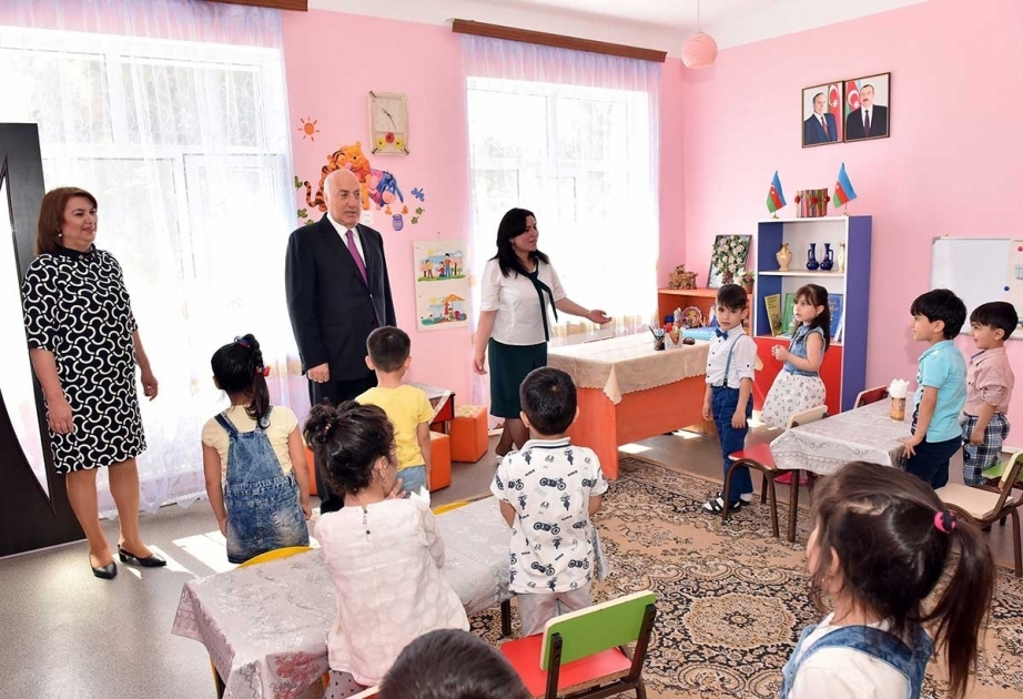 Sumqayıtda 56 saylı körpələr evi-uşaq bağçası əsaslı şəkildə təmir olunub