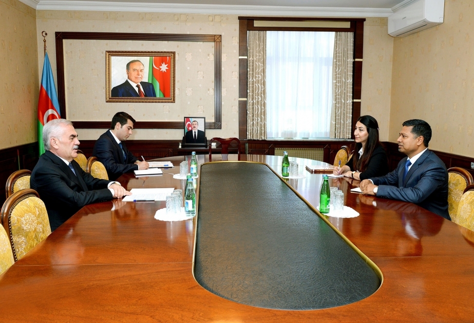 Chairman of Nakhchivan Supreme Assembly meets with Indian Ambassador to Azerbaijan