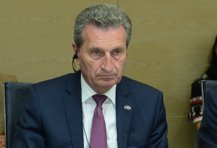 Günther Oettinger: "Aserbaidschan und EU haben neues Energieprogramm für 2030 zu entwickeln"