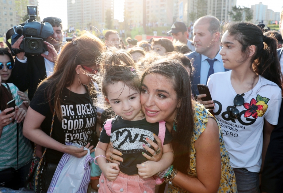 Vice-president of Heydar Aliyev Foundation Leyla Aliyeva attends Children`s Festival