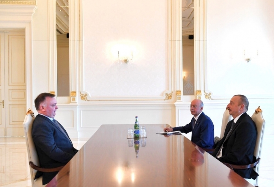 Le président azerbaïdjanais reçoit le secrétaire général de l’Organisation Internationale de Protection civile VIDEO