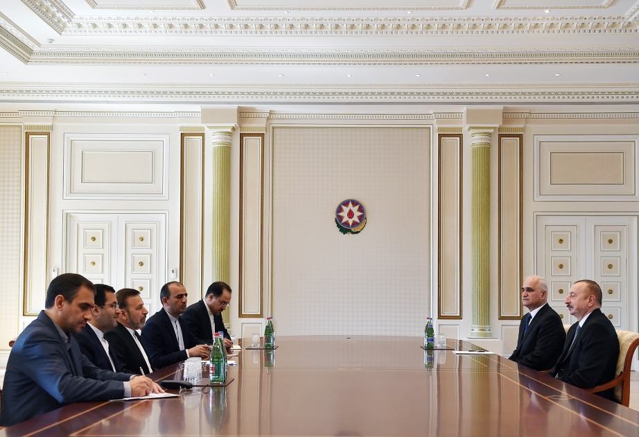 President Ilham Aliyev received head of Iranian Presidential Office VIDEO