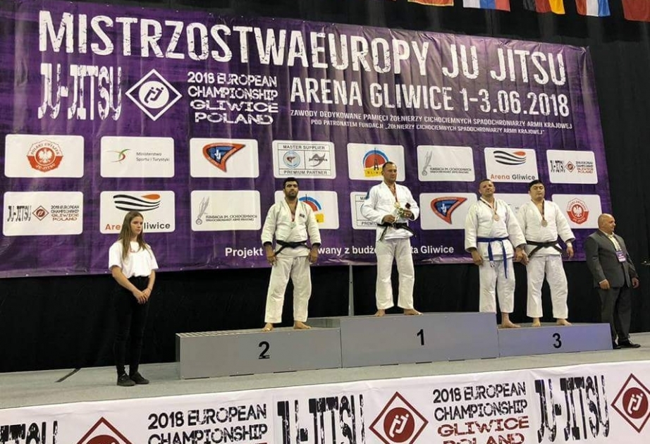 Azerbaijani jiu-jitsu fighter wins European Championship