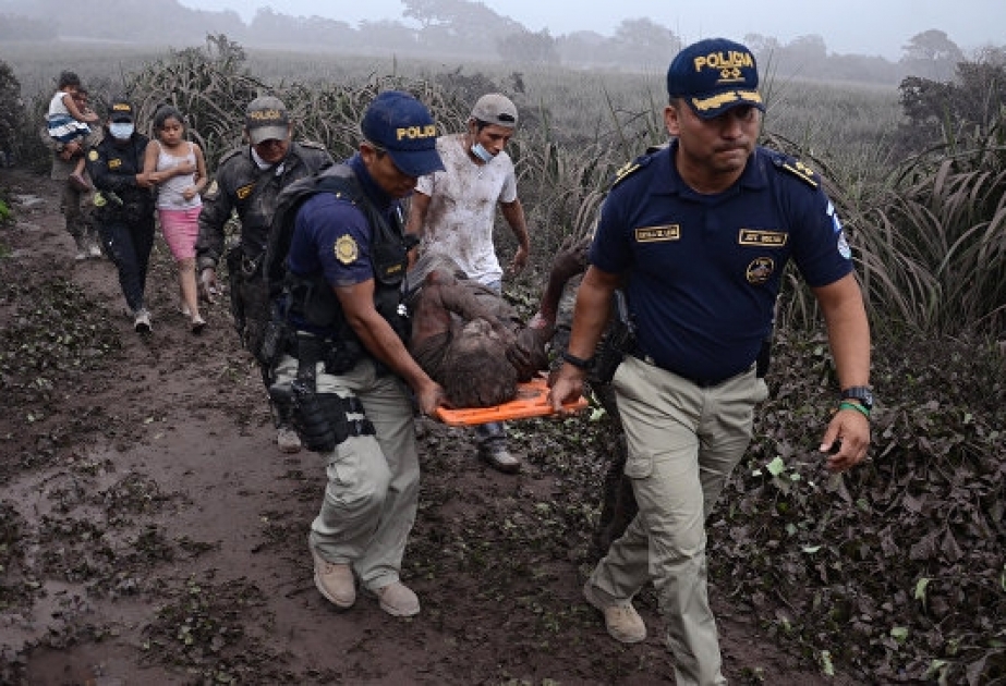 Qvatemalada vulkan püskürməsində ölənlərin sayı 56 nəfərə çatıb
