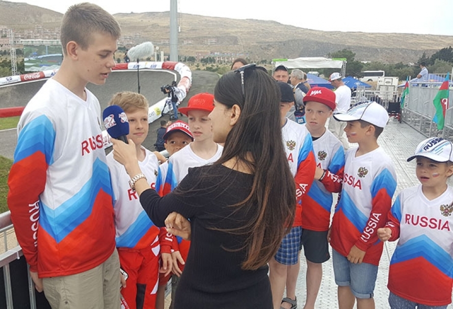 Российский спортсмен: Я впечатлен высоким организационным уровнем чемпионата мира по ВМХ в Баку