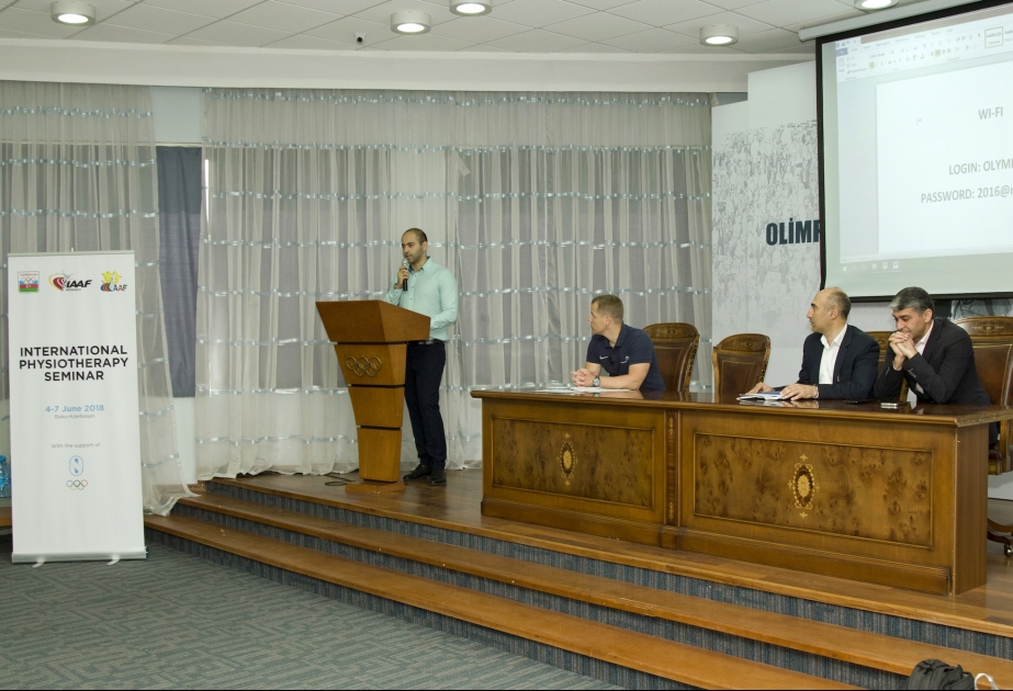 Bakıda idman fizioterapevtləri üçün beynəlxalq seminar keçirilir