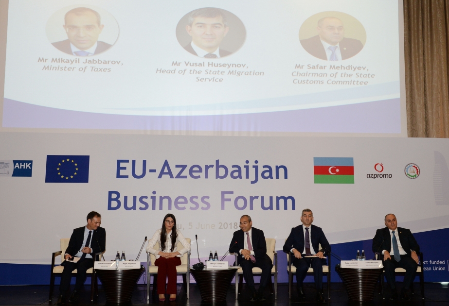 Aserbaidschan-EU Business-Forum in Baku