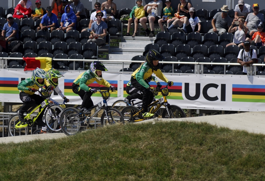 Bakıda BMX üzrə dünya çempionatının ikinci gününə yekun vurulub