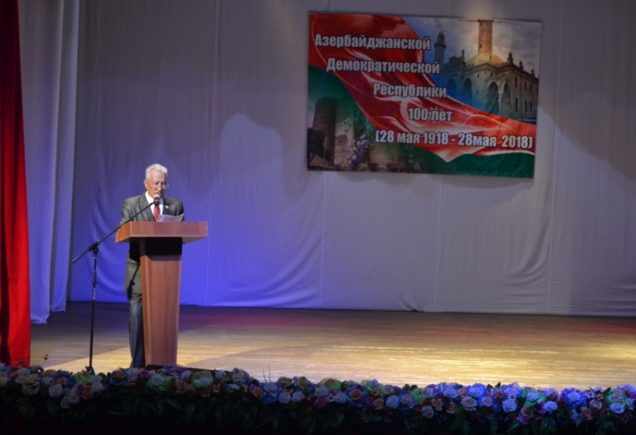 Azərbaycan Xalq Cümhuriyyətinin 100 illiyi Qazaxıstanın Aktöbə şəhərində qeyd edilib