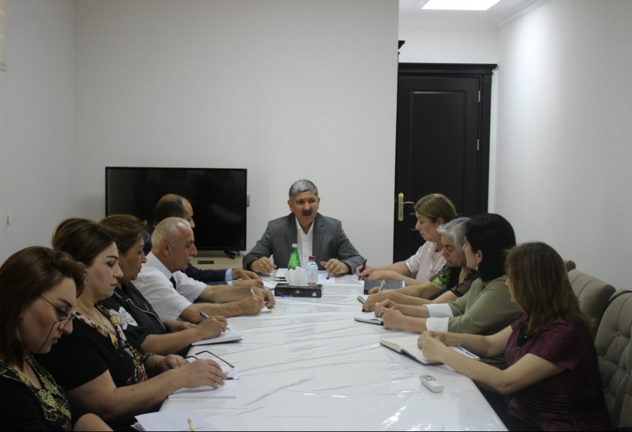 Bərdədə musiqi və incəsənət məktəblərinin fəaliyyəti müzakirə olunub