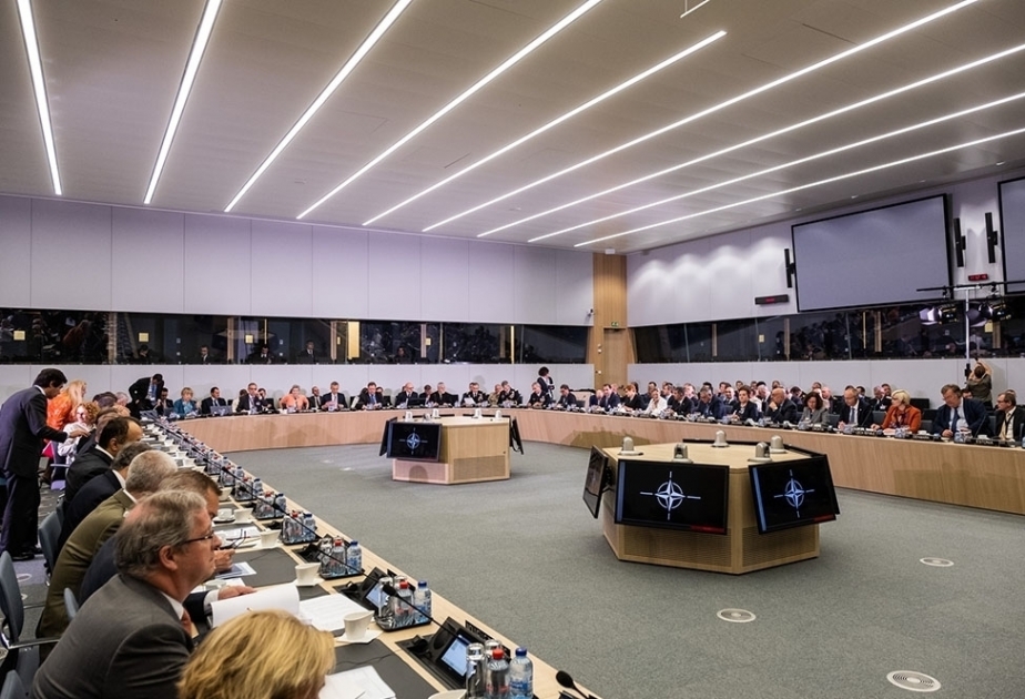 Azerbaijan`s defense minister participates in NATO meeting