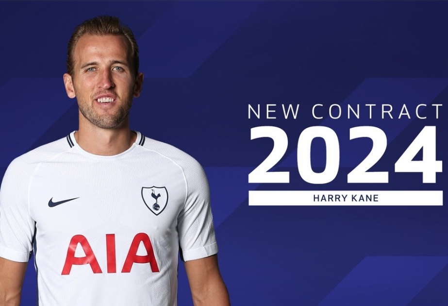 “Tottenhem” klubu hücumçu Harri Keyn ilə yeni müqavilə imzalayıb