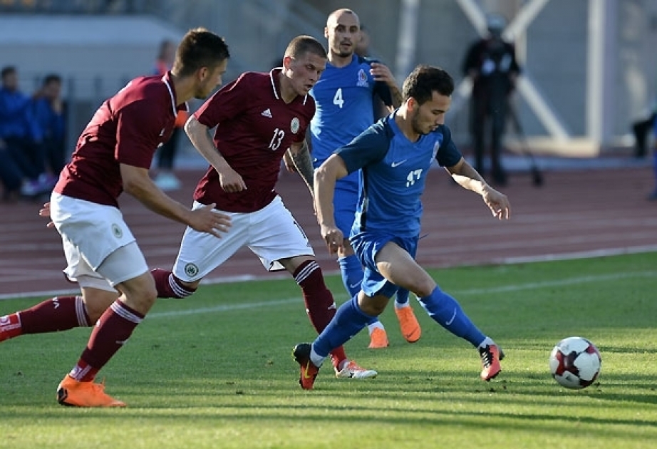 Futbol üzrə Azərbaycan millisi Latviya komandasına 3:1 hesabı ilə qalib gəlib