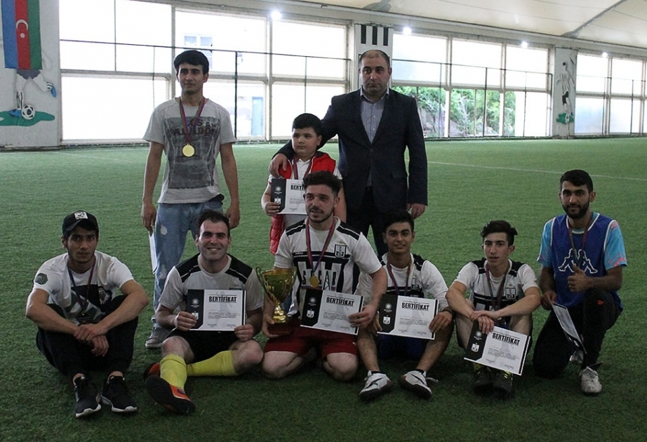 Azərbaycan Xalq Cümhuriyyətinin 100 illiyinə həsr olunmuş minifutbol turnirinə yekun vurulub