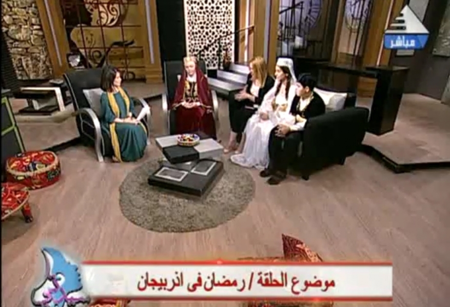 Misir telekanalında Azərbaycan mədəniyyətindən bəhs edən veriliş yayımlanıb VİDEO