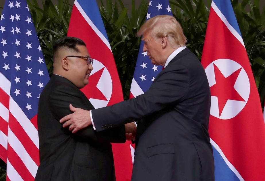 Donald Tramp: Kim Çen In ilə görüş çox yaxşı keçdi