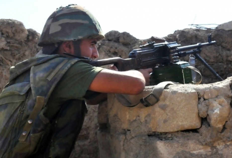 Подразделения вооруженных сил Армении, используя крупнокалиберные пулеметы, 89 раз нарушили режим прекращения огня ВИДЕО