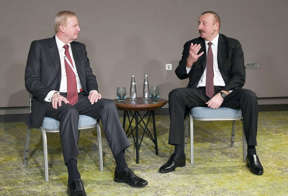 Le président Ilham Aliyev rencontre le PDG de BP à Eskisehir VIDEO