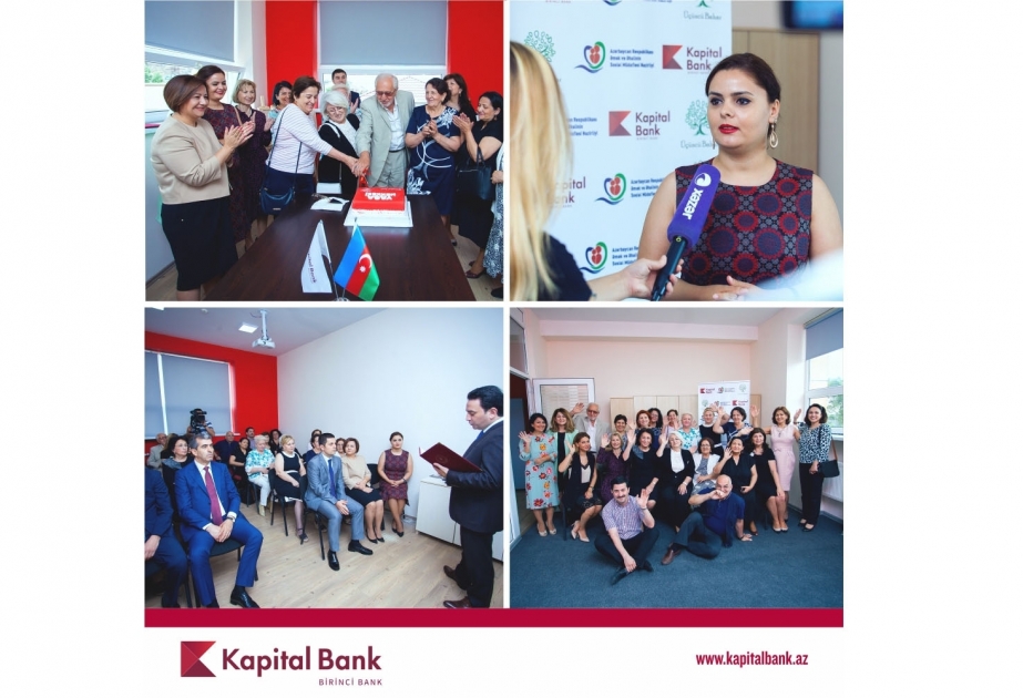 ®  При поддержке Kapital Bank открылся центр для пенсионеров «Yaşa»