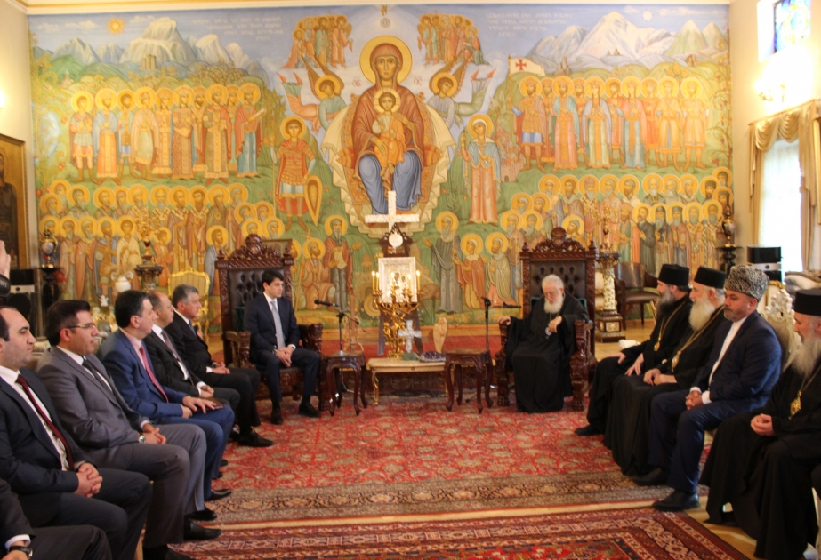 Ilia II: Azerbaijan-Georgia friendly relations are exemplary