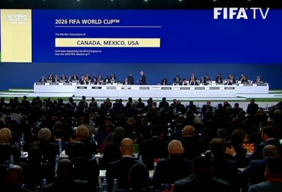 Canada, Mexico and USA selected as hosts of the 2026 FIFA World Cup