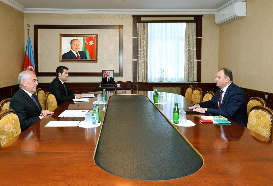 Chairman of Nakhchivan`s Supreme Assembly meets with Moldovan ambassador
