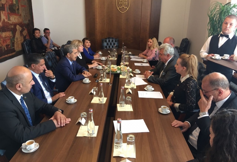 Milli Məclisin Azərbaycan-Slovakiya parlamentlərarası əlaqələr üzrə işçi qrupunun üzvləri Slovakiyada səfərdə olub