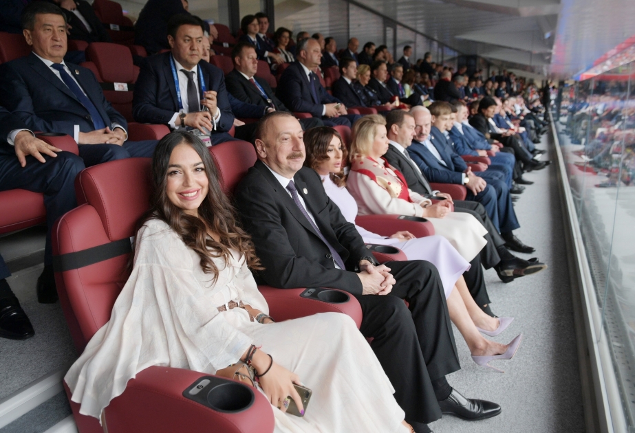 В Москве состоялась торжественная церемония открытия чемпионата мира по футболу  В церемонии принял участие Президент Азербайджана Ильхам Алиев ОБНОВЛЕНО ВИДЕО