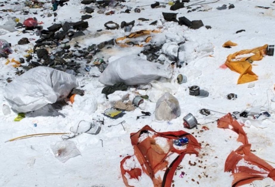 Mount Everest-Höchste Müllkippe der Welt