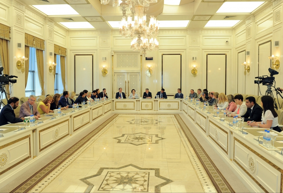 First Deputy Speaker of Azerbaijan`s parliament meets with participants of International Conference of Ombudspersons